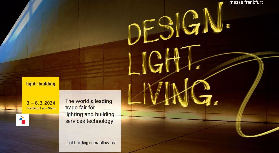 Light + Building 2024 - Nappaa vinkit Frankfurtiin