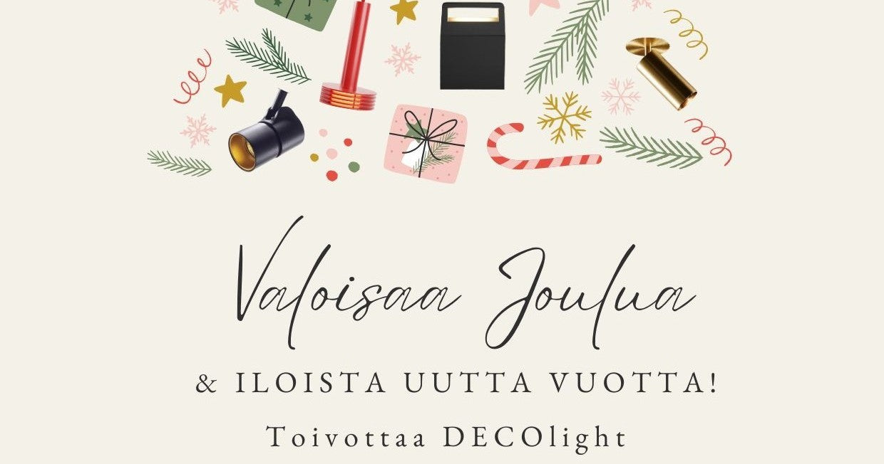 Valoisaa joulua & iloista uutta vuotta!
