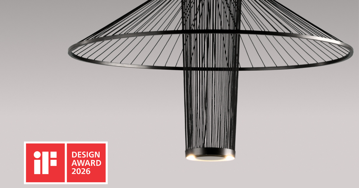 Ole Lightingin Medusa on iF Design Award 2026 -palkinnon voittaja!