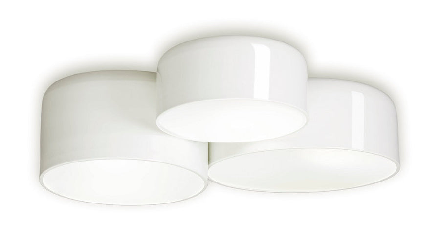 Pot 3-osainen-pinta-asennettava kattovalaisin