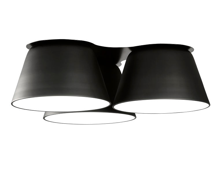 Sento 3-osainen pinta-asennettava kattovalaisin