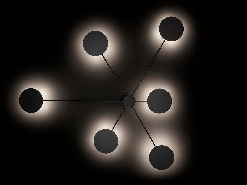 Round Control 3 pinta-asennettava seinä- ja kattovalaisin