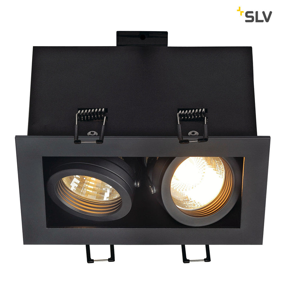 Kadux GU10 2-osainen upotettava alasvalo