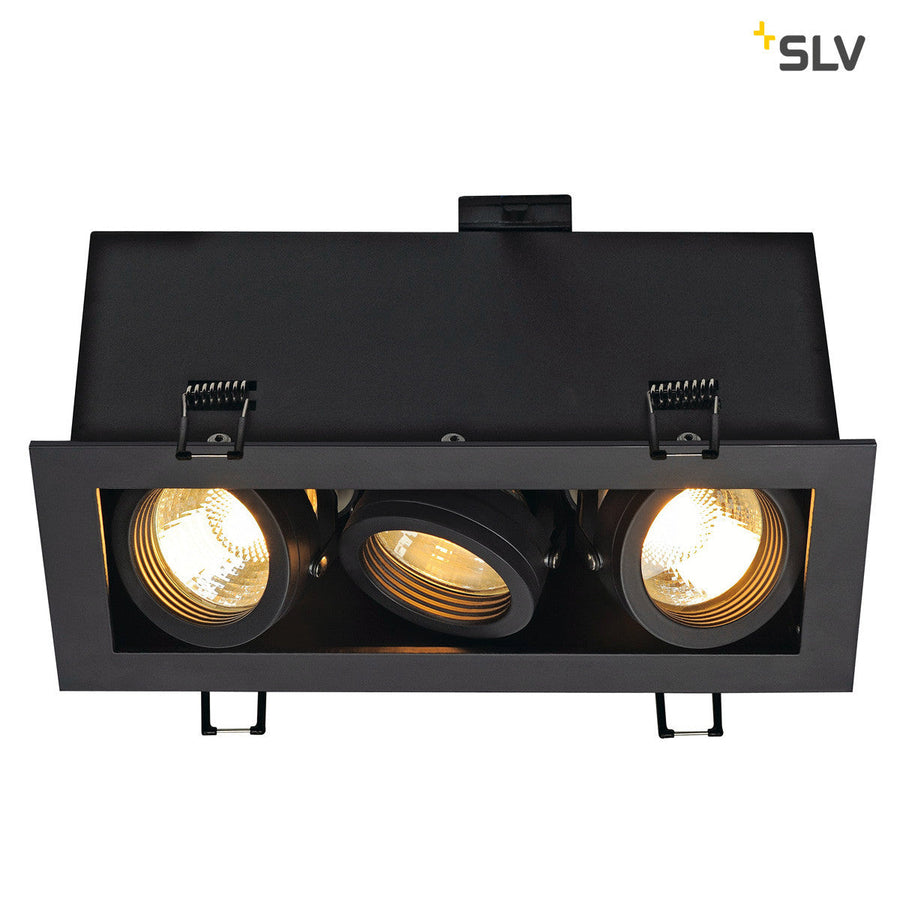 Kadux GU10 3-osainen upotettava alasvalo