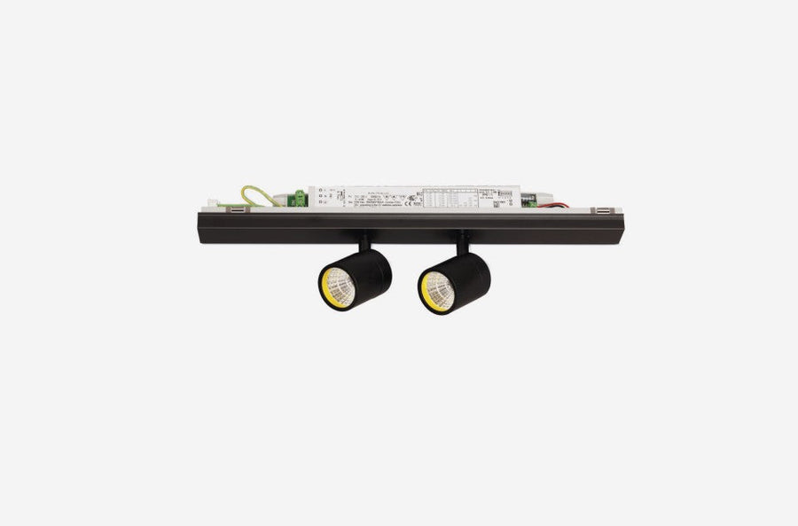 Led Runner Spot 2x9W 2x683-982LM 2-osainen kiskovalaisin
