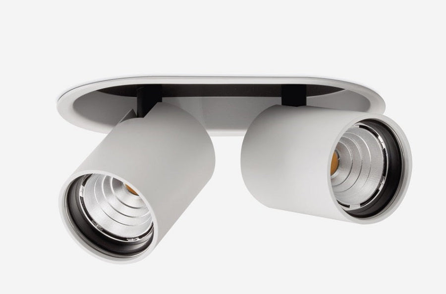 Pluriel Plus 2x13W 2x1144-1491LM 2-Osainen upotettava alasvalo